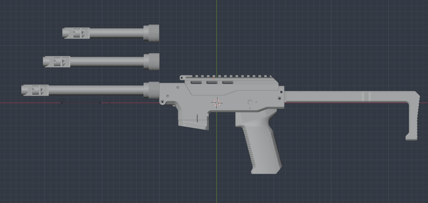 50 BMG Barrel for Mosquito Beta 2 (broken)