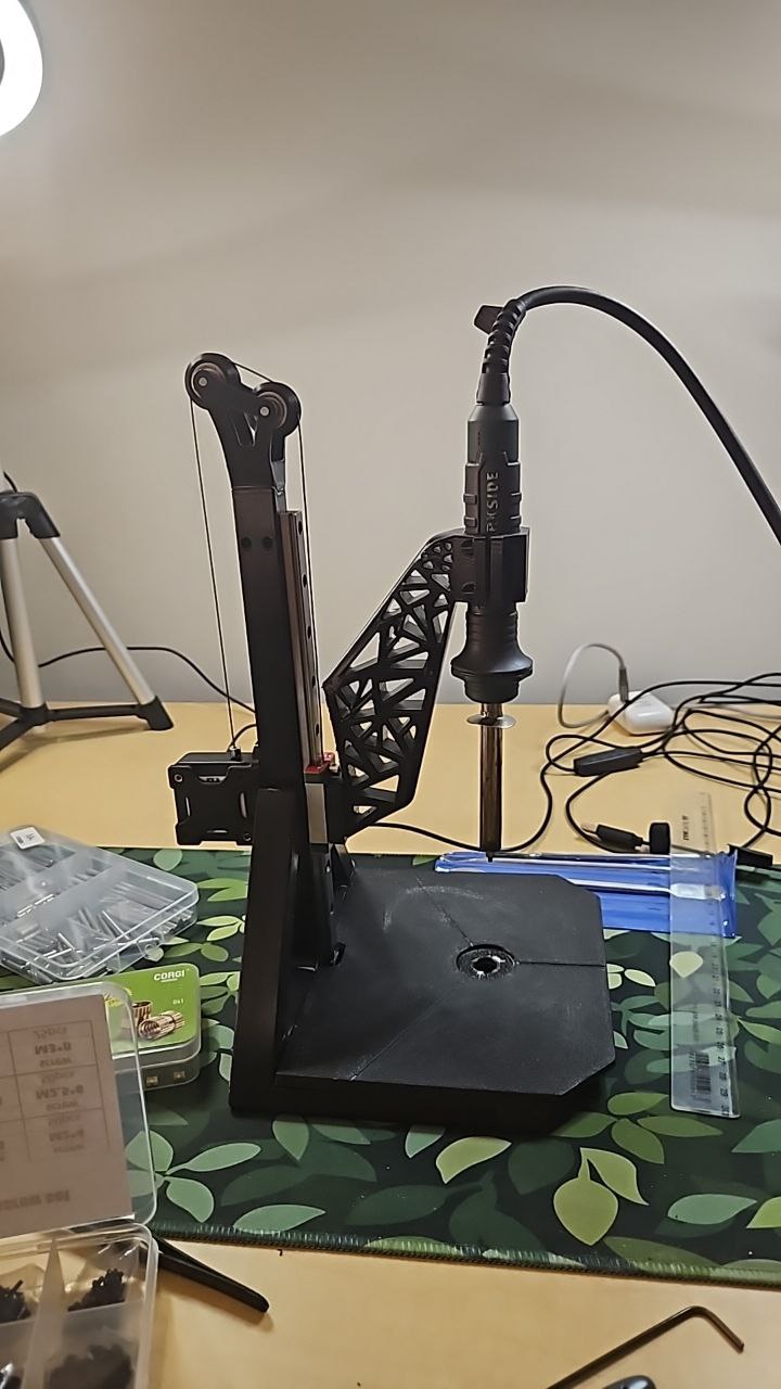 Brass thread soldering machine