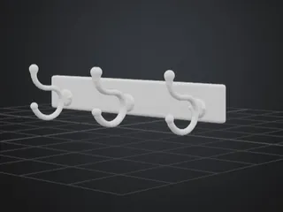 Wall hook by Persie0 | Download free STL model | Printables.com