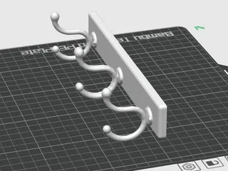 Wall hook by Persie0 | Download free STL model | Printables.com