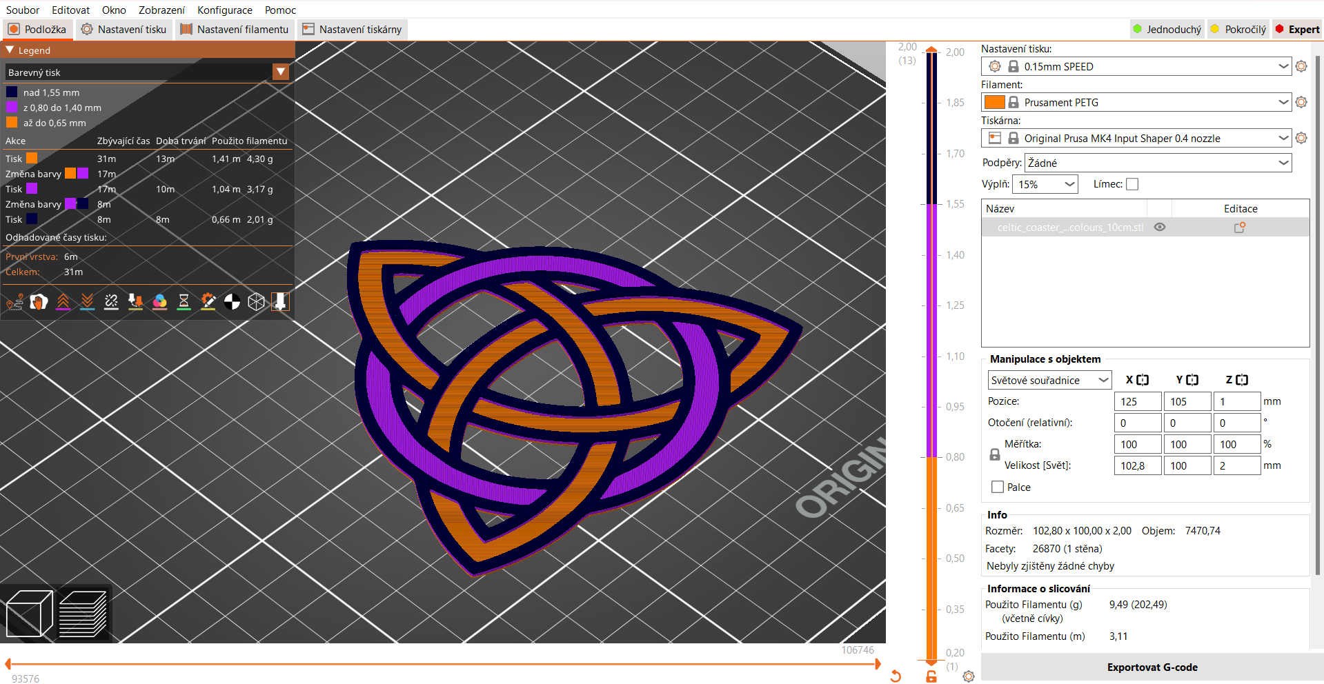 Miniatura 6 do modelo 3D Celtic trinity knot