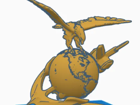 USMC Skull Eagle, Globe and Anchor
