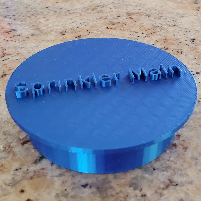 Cap for Sprinkler Main
