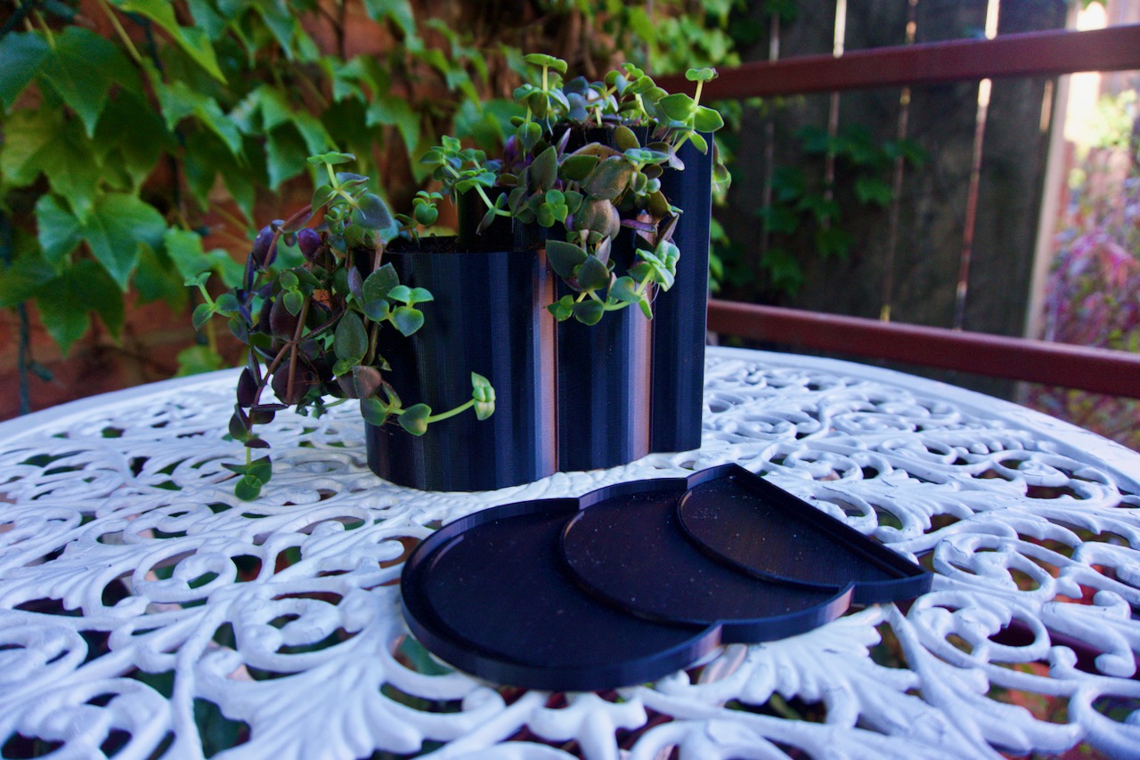 Three-tiered Halfmoon Planters — thumbnail 5