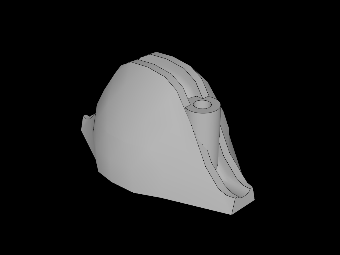 Lego Compatible (2528.dat) Minifig Hat Bicorne