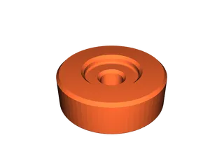 45 RPM Adapter V2 by Azrod | Download free STL model | Printables.com