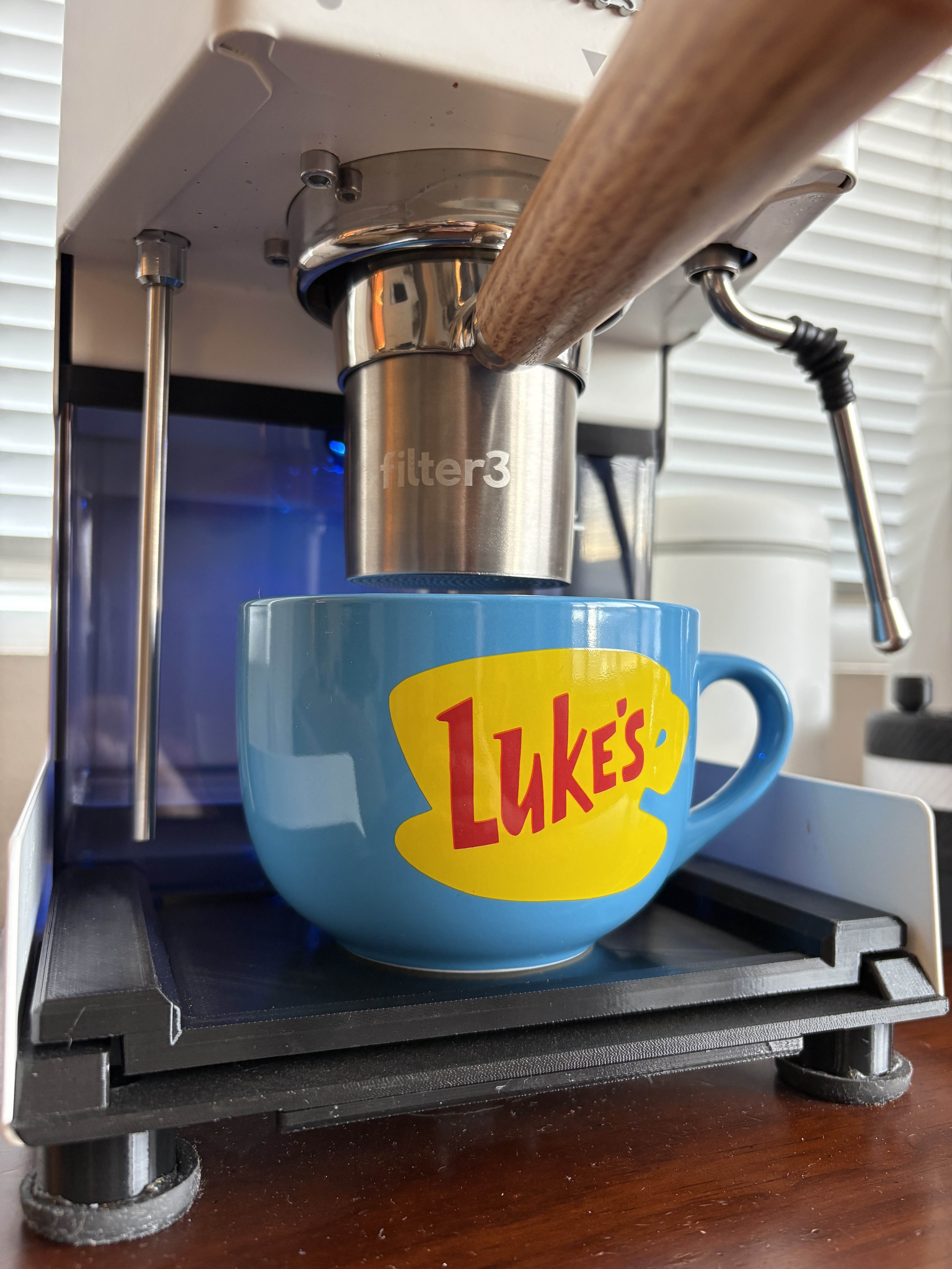 Gaggiuino Scales - Filter3 - Atomique Ultra Low Profile Drip Tray