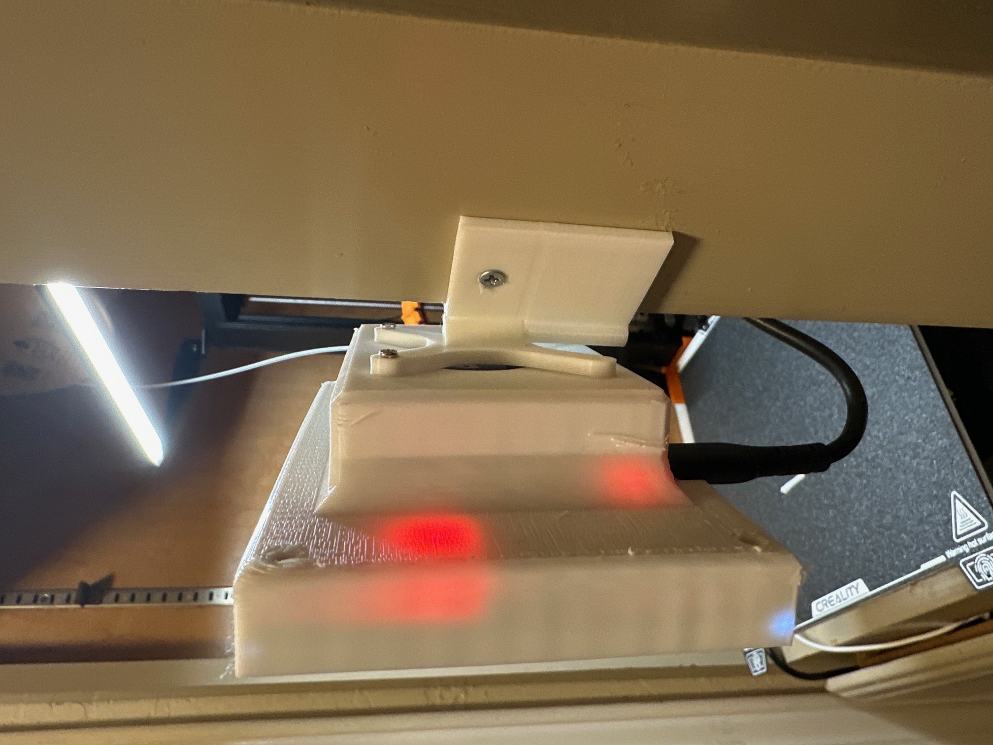 Raspberry Pi 4B with TFT V2.1 screen and fan wall mount