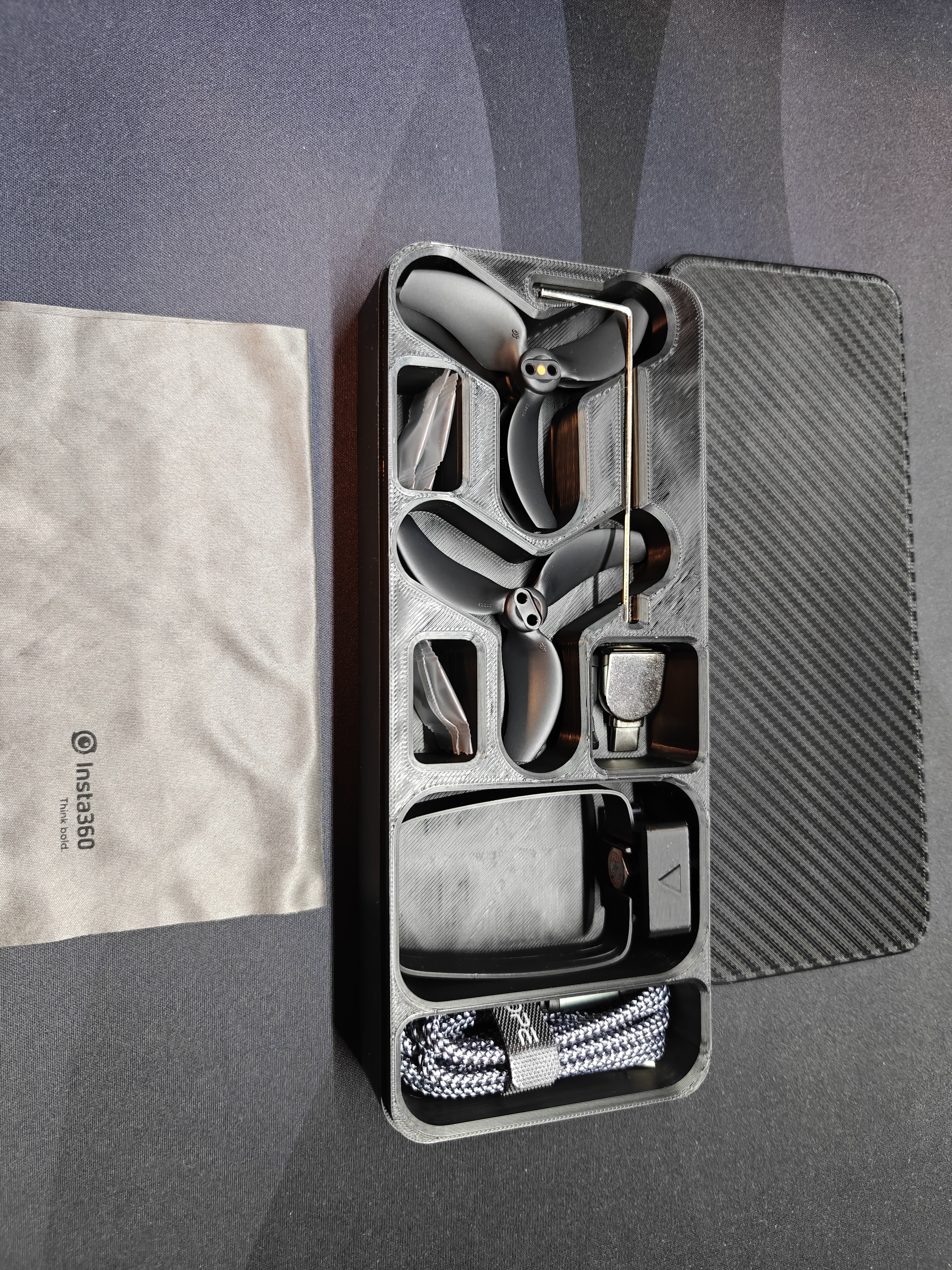 DJI Avata 2 bag - propeller accessories case