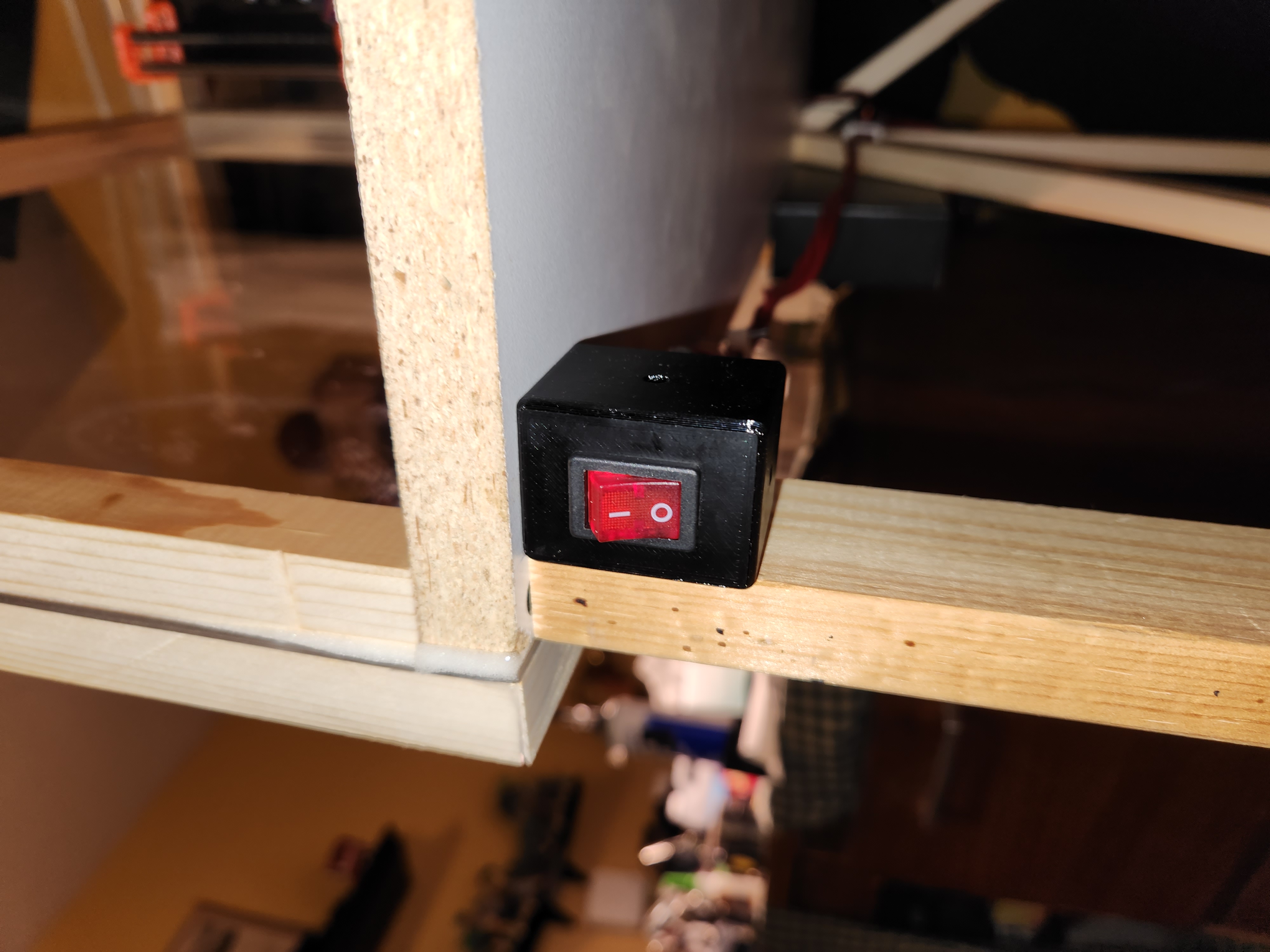 Power Switch Relocation Mount