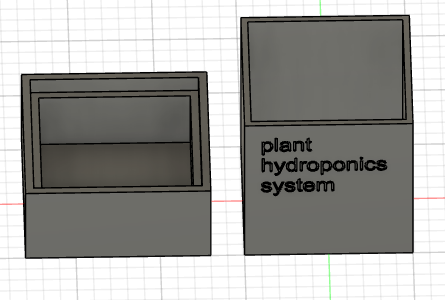 hydroponics system for plants