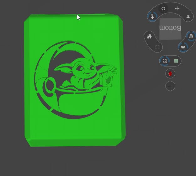 Qidi Plus 4 Baby Grogu Tool Head