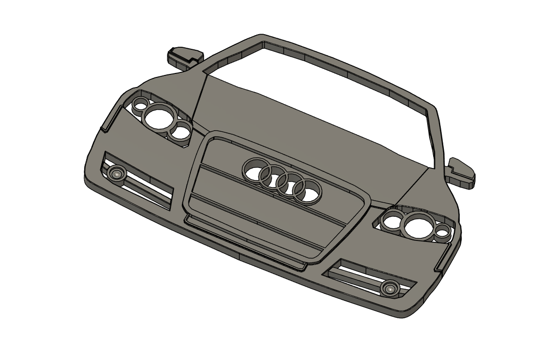 Audi A4 B7 for keychain or decoration