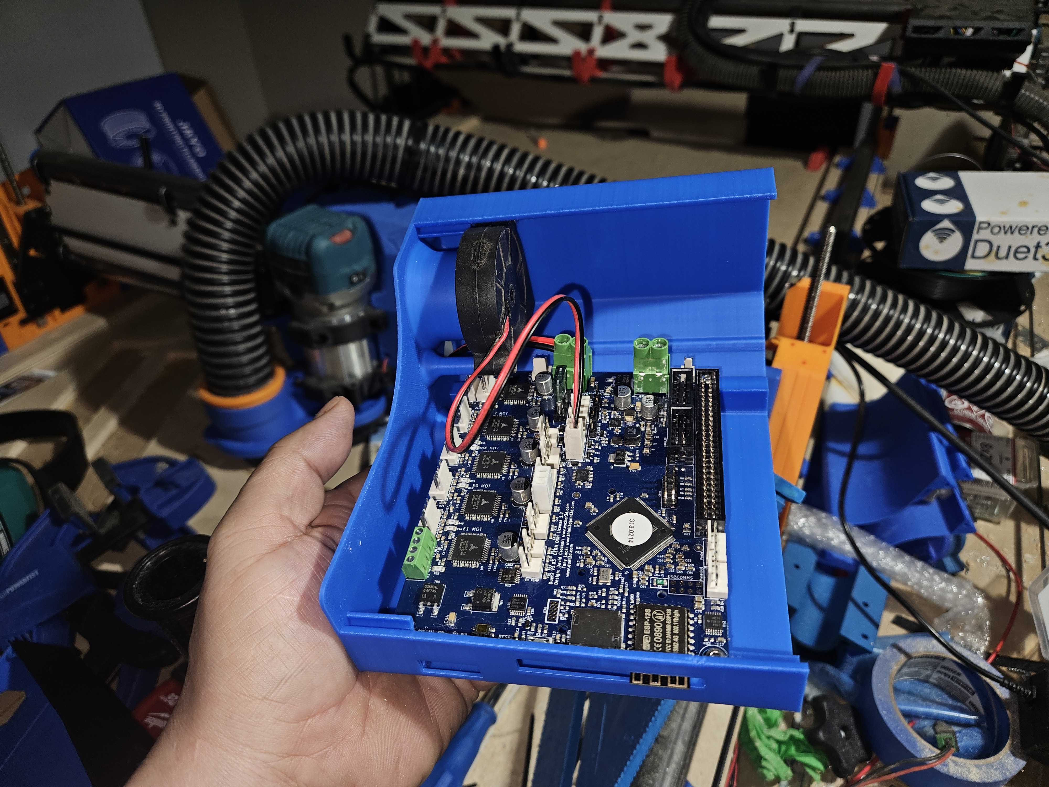 LowRider 4 case for Duet 2 wifi