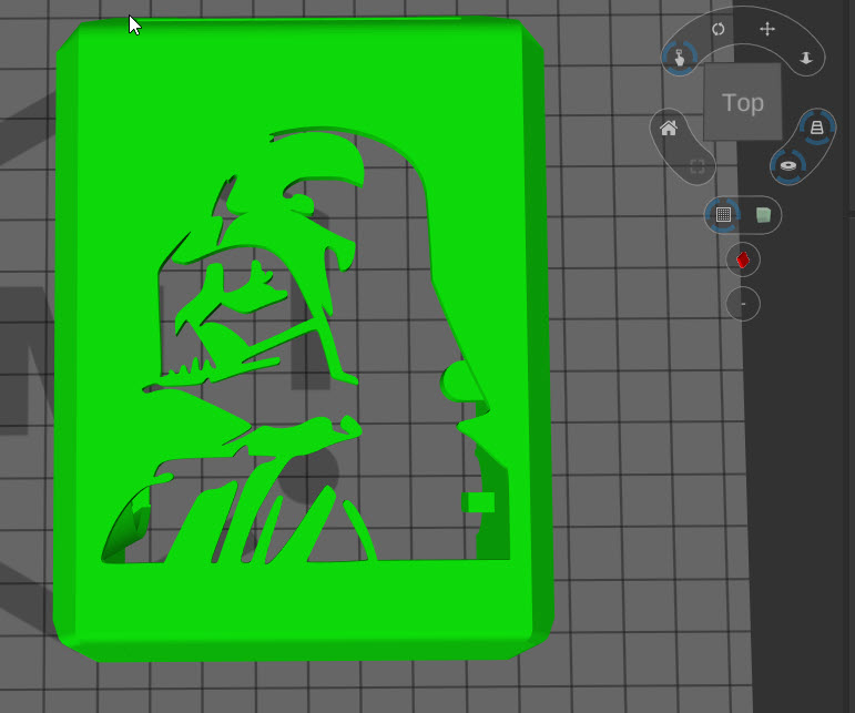 Darth Vader Qidi 4 plus tool head