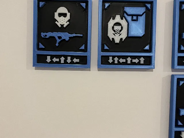 Chemical Agents Stratagem Plaques