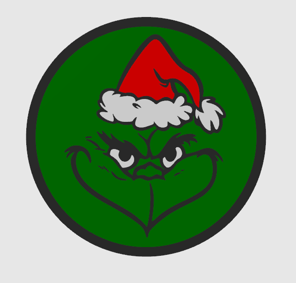 The Grinch XMas Coaster