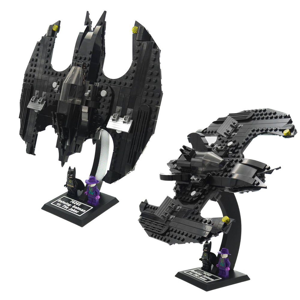 Display Stand for LEGO DC Super Heroes 76265 Batwing: Batman vs. The Joker