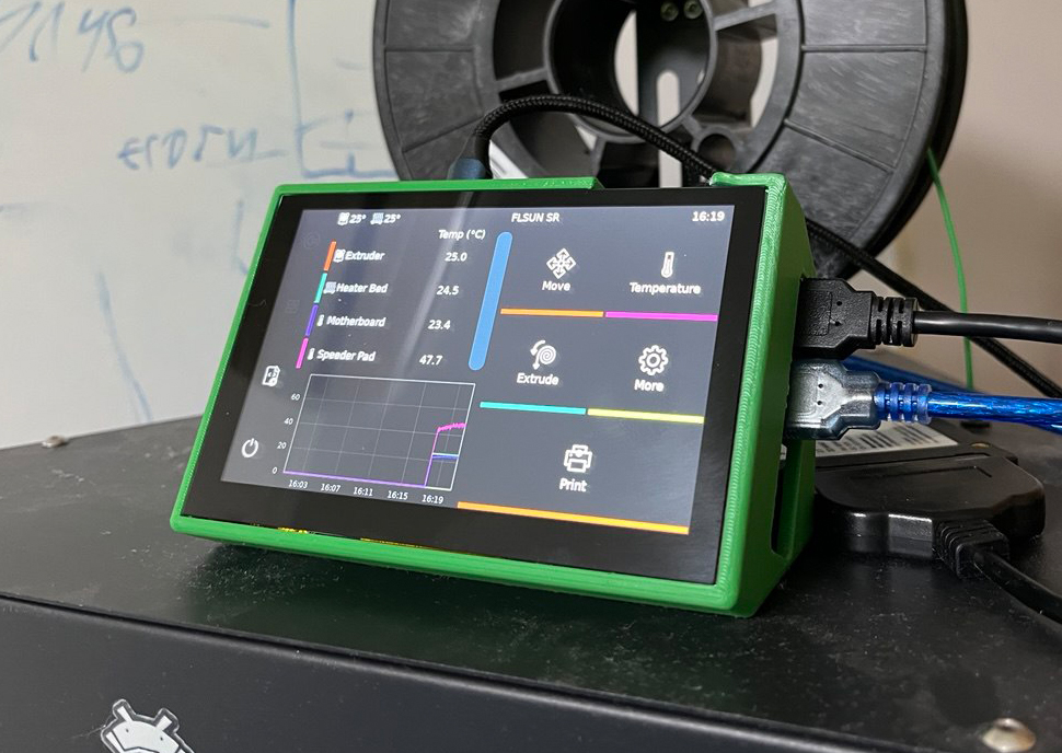 BTT PITFT50 tabletop screen case