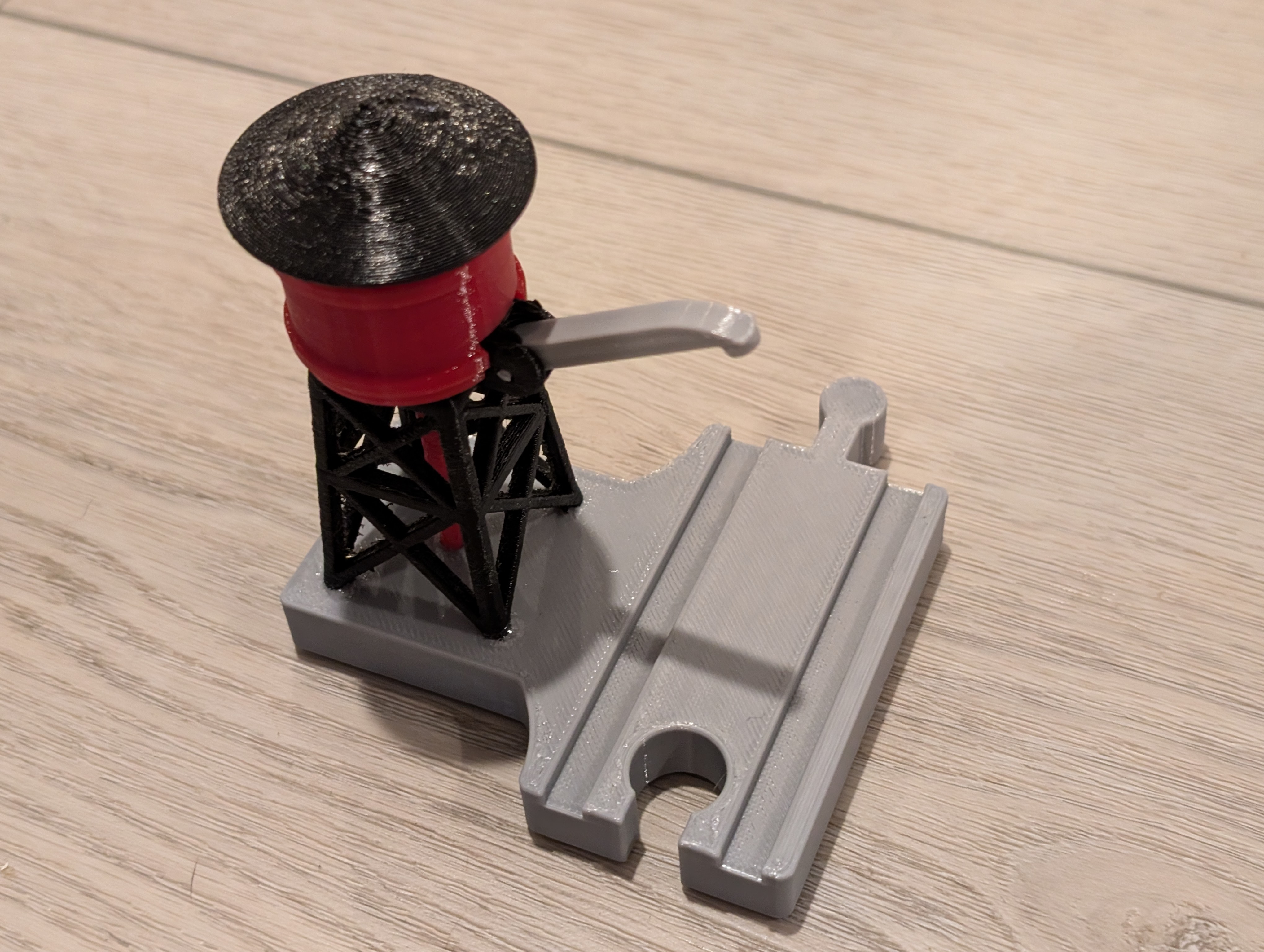 Wooden Train (Brio Compatible) Watering Tower