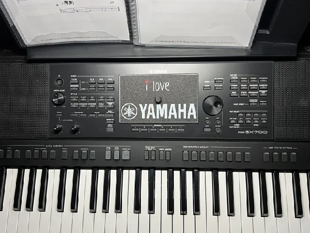 Displayabdeckung Yamaha PSR-SX700/900