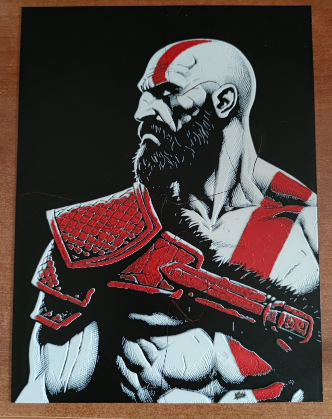 Rompecabezas 3D de Kratos