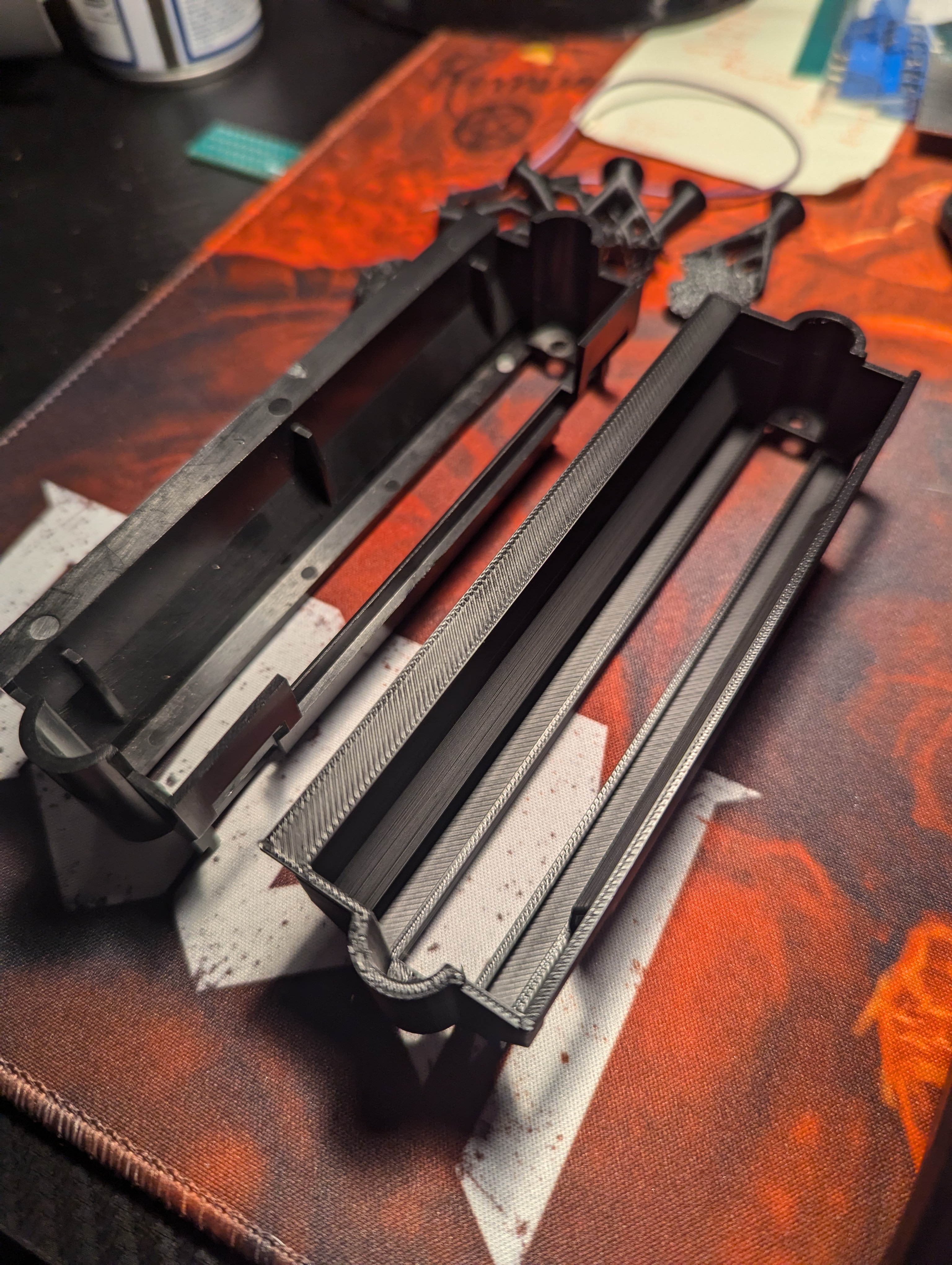 Twin Famicom cartridge slot surround