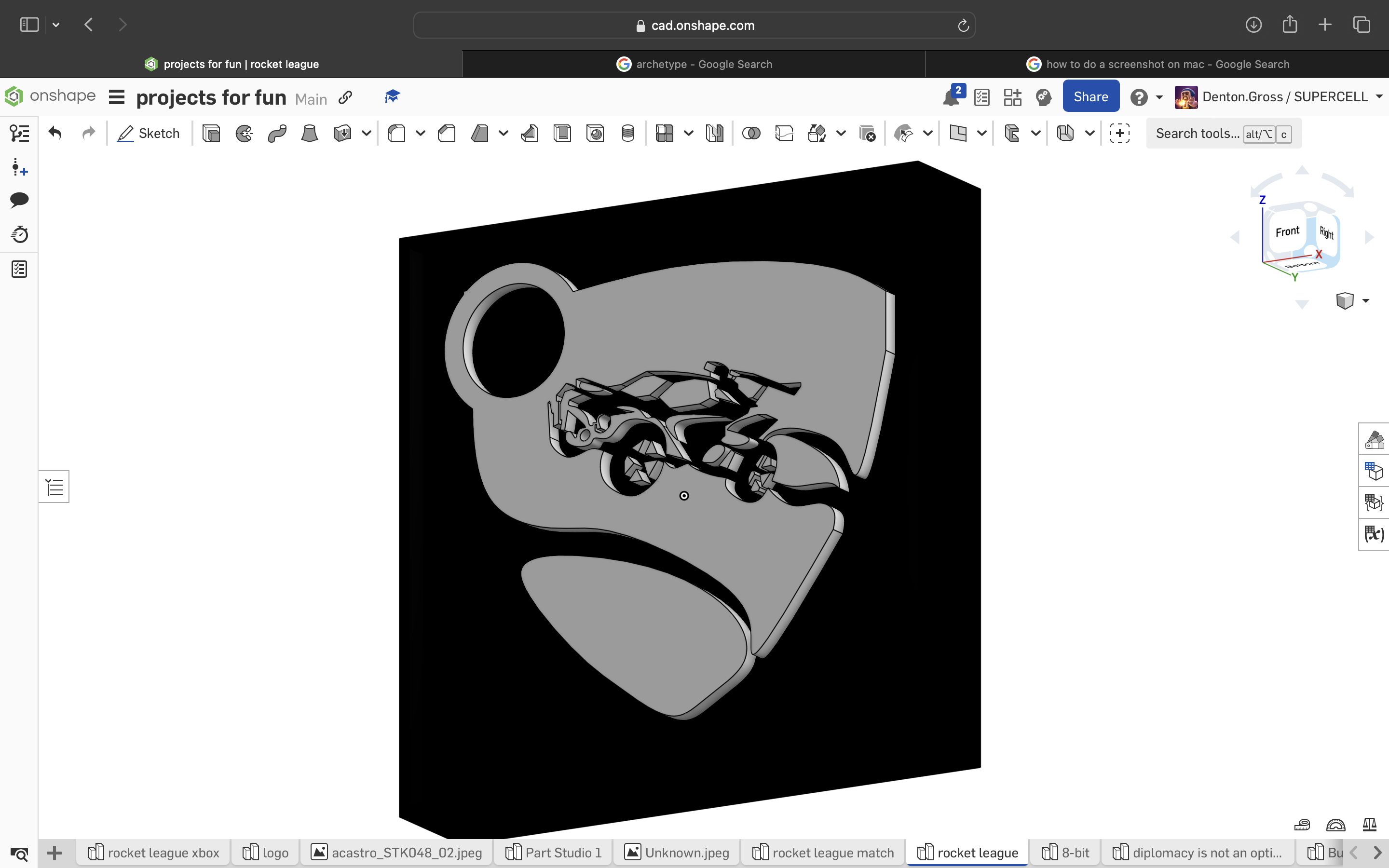 Rocket League octane logo — thumbnail 2