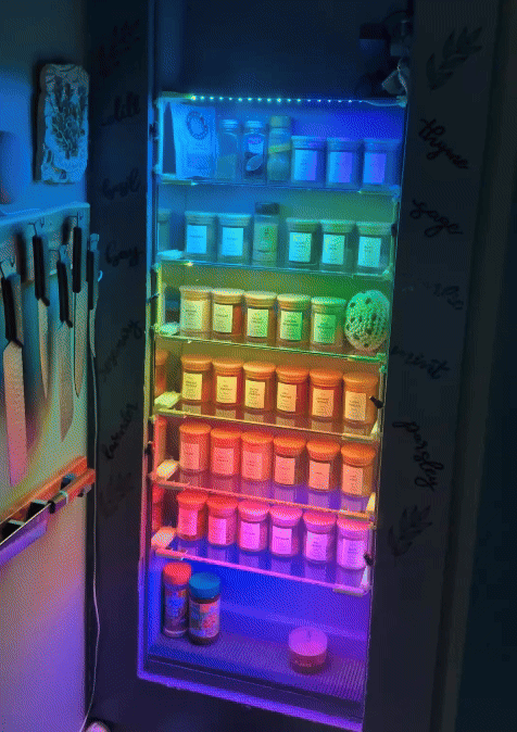 LED Spice Rack by FunkyNuggets | Download free STL model | Printables.com