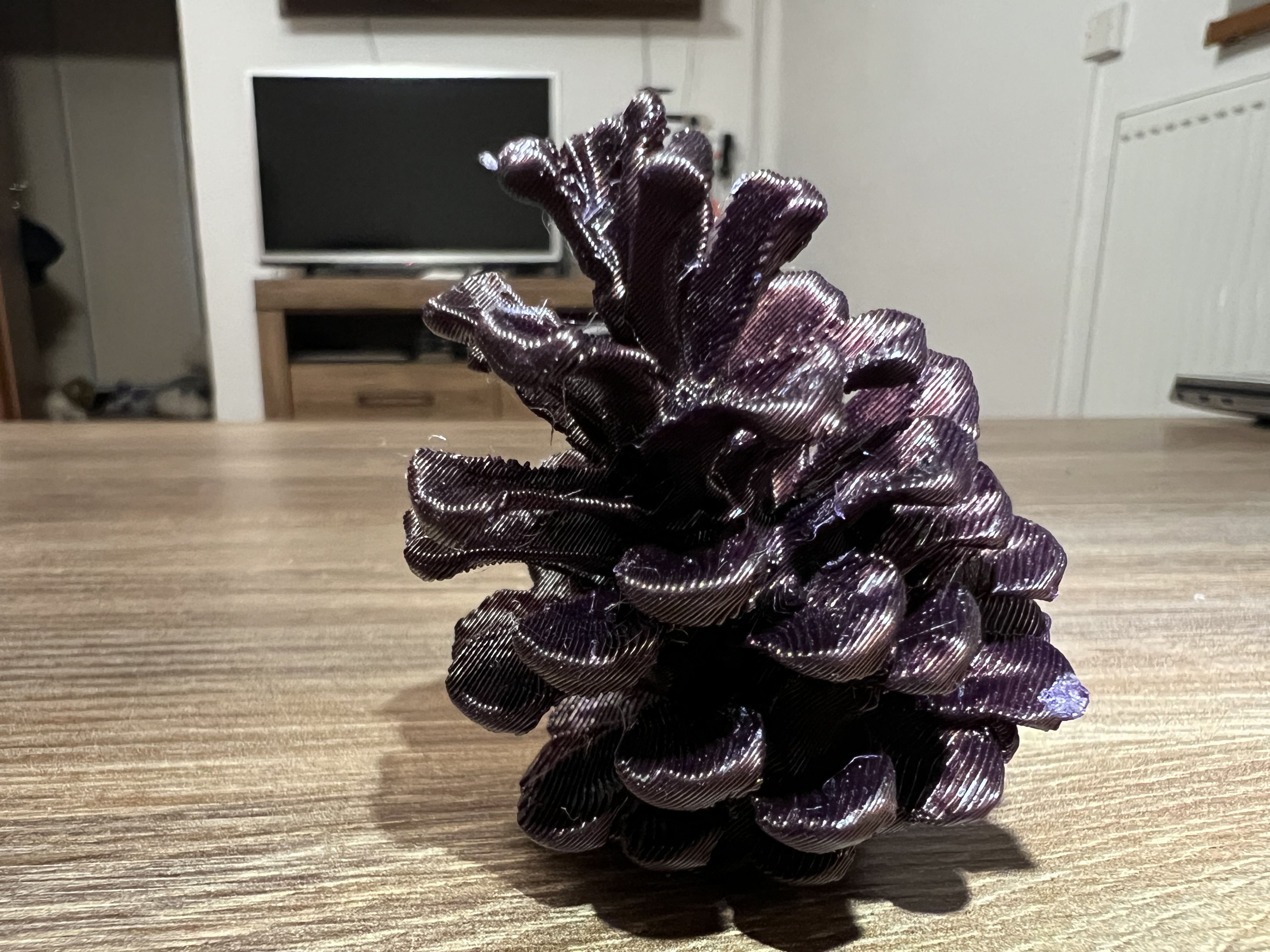 Vánoční Šiška; 3D scan   -   Christmas Cone; 3D scan — thumbnail 3