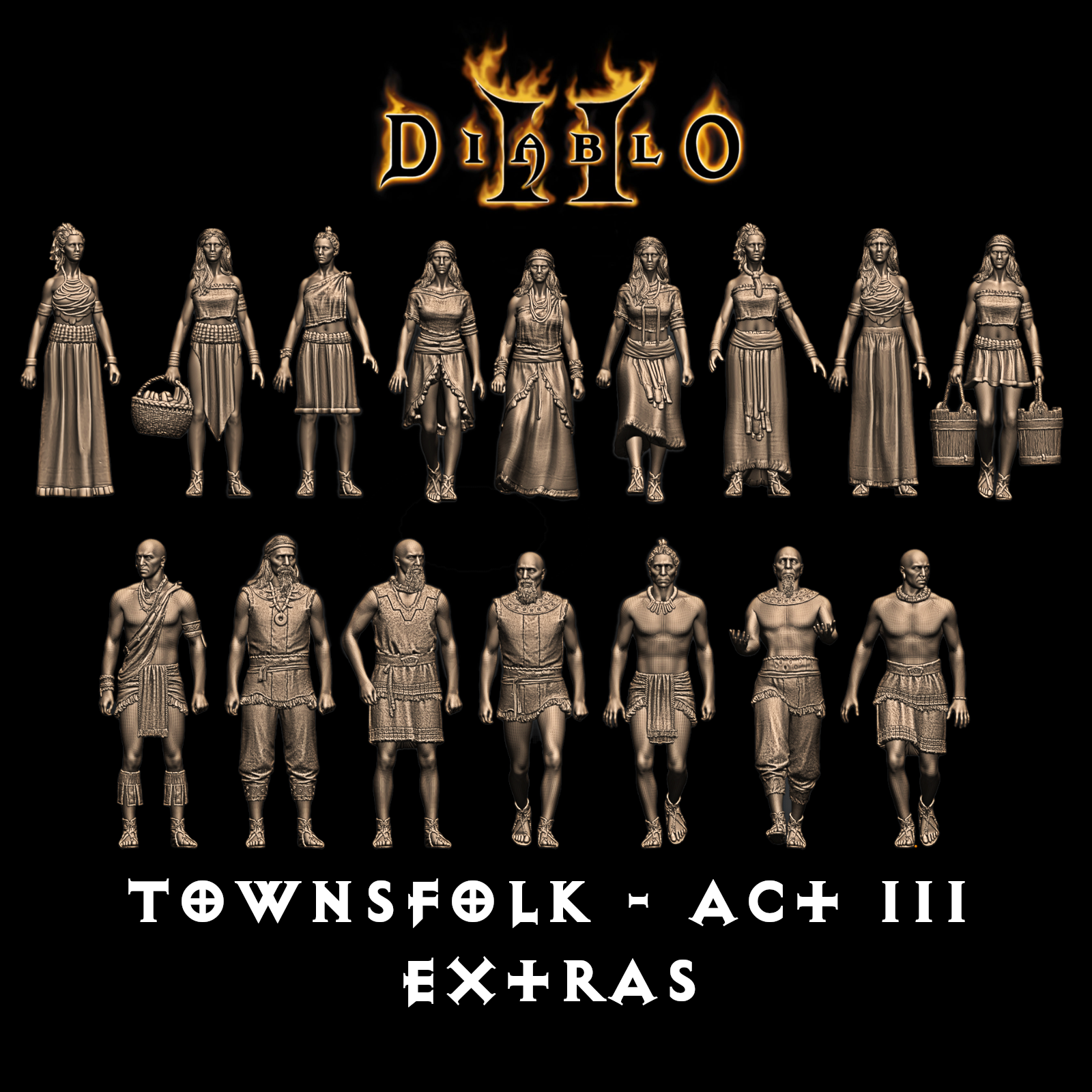 Diablo II - Act III NPCs - Extras