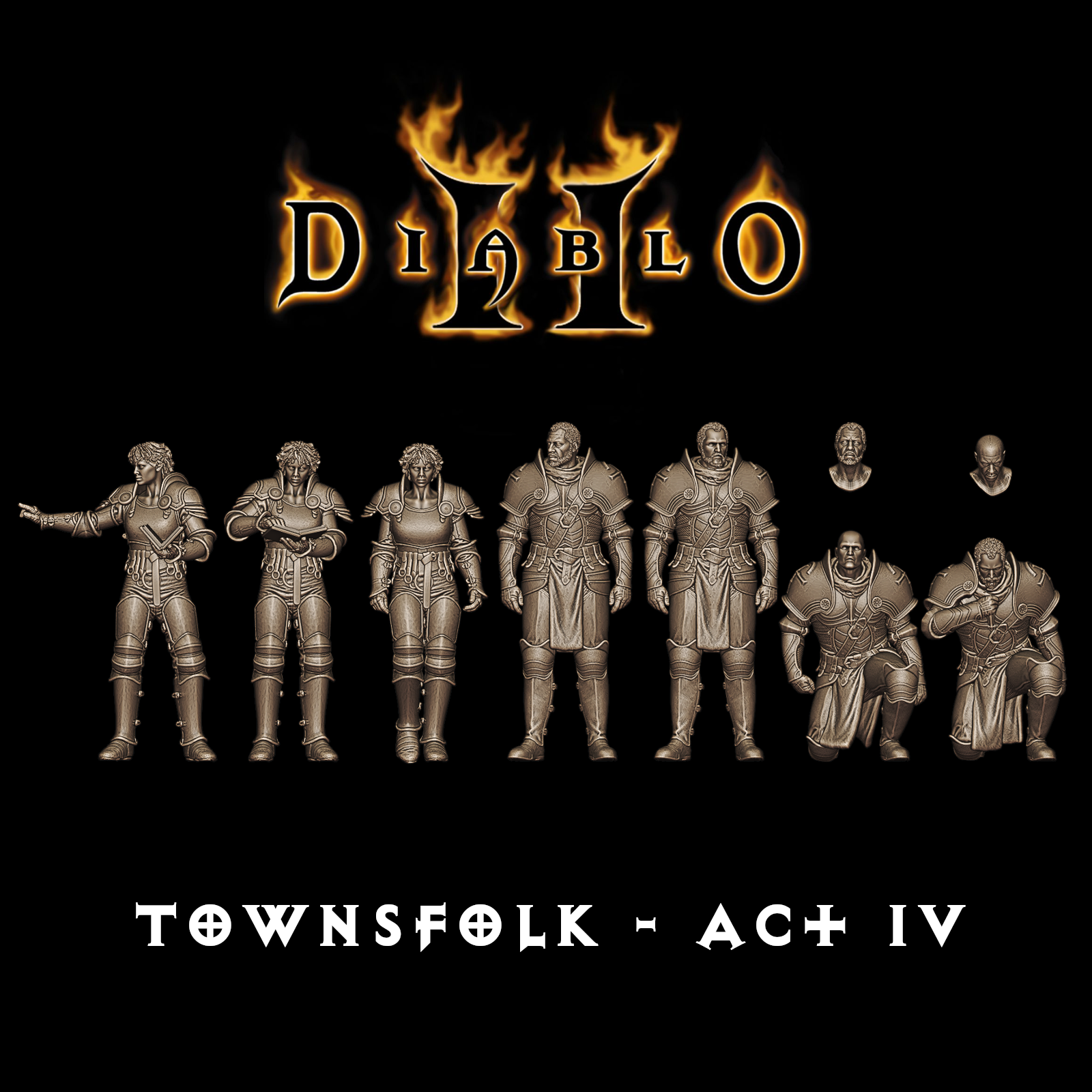 Diablo II - Act IV NPCs