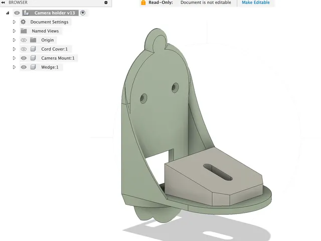 Camera Mount Holder