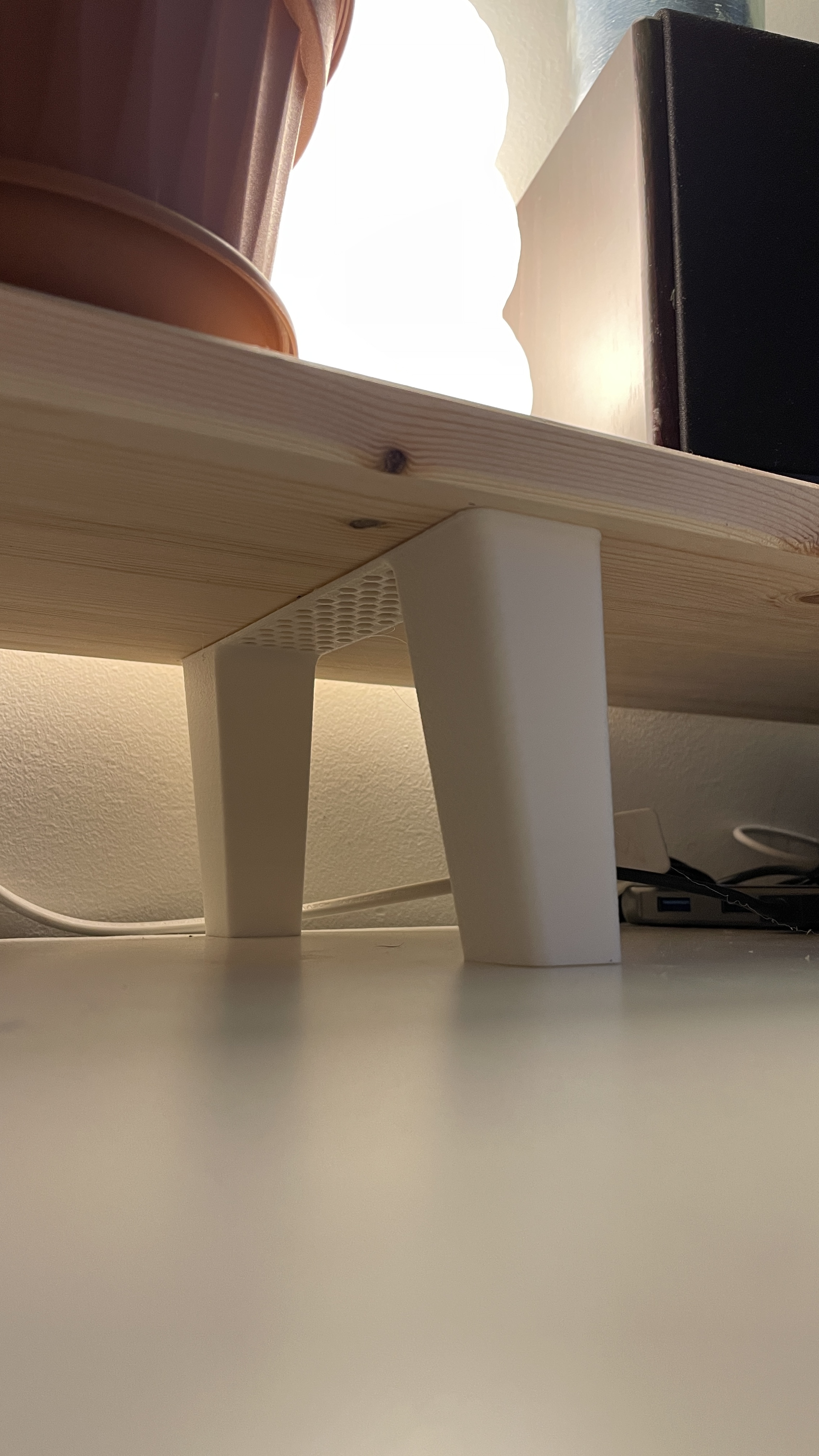 92mm Monitor Stand Legs