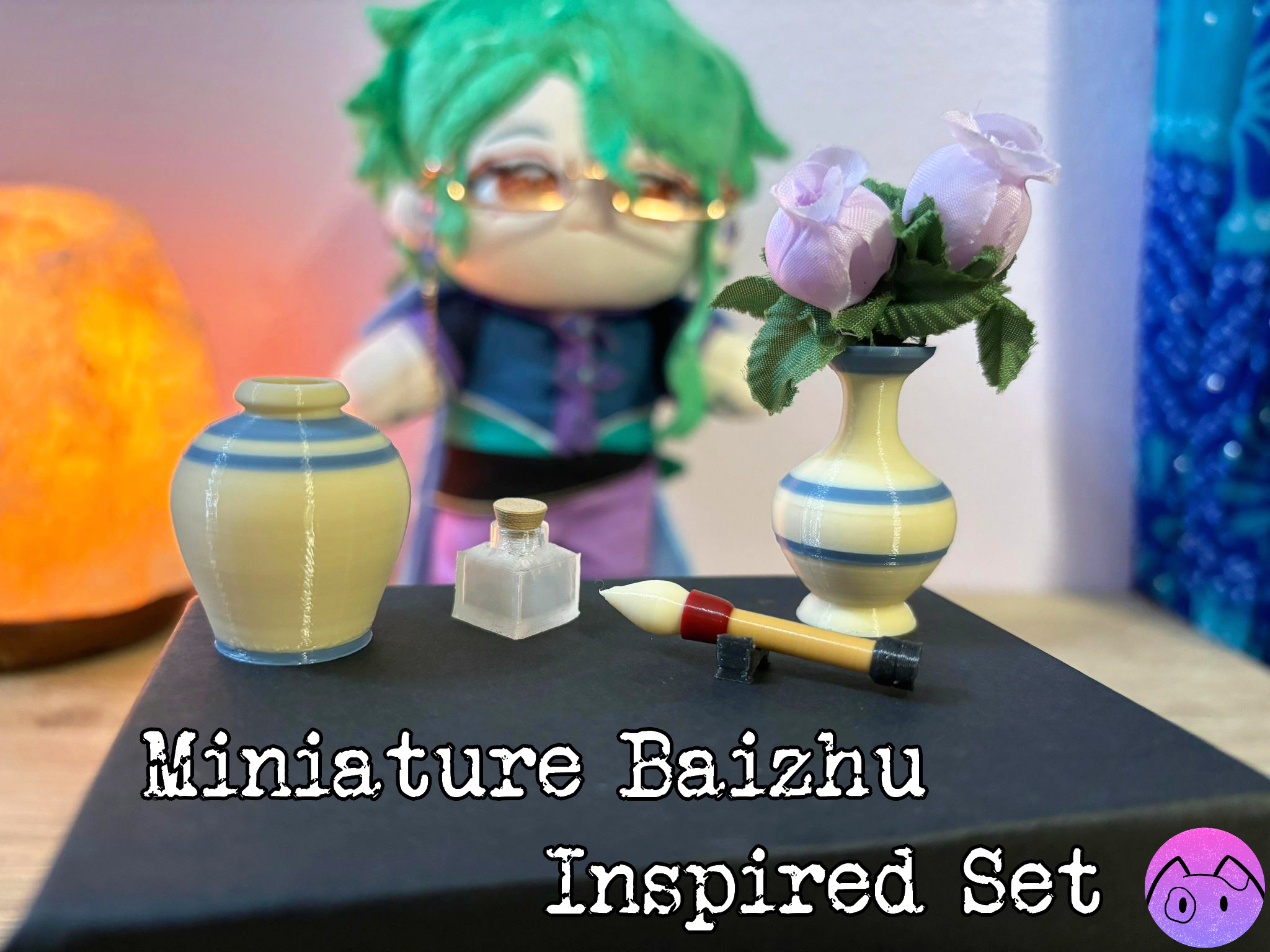 Miniature Baizhu Themed Set