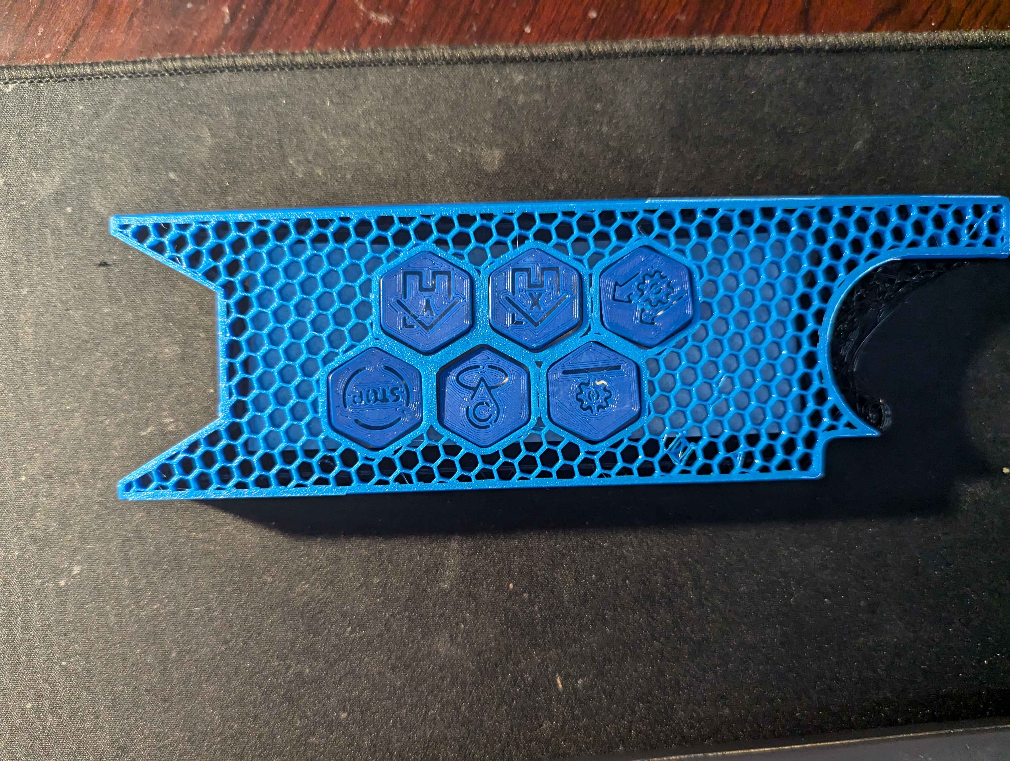 PCB Hotkey Buttons Voron Fystec Flat Mesh Skirt 350mm (development)