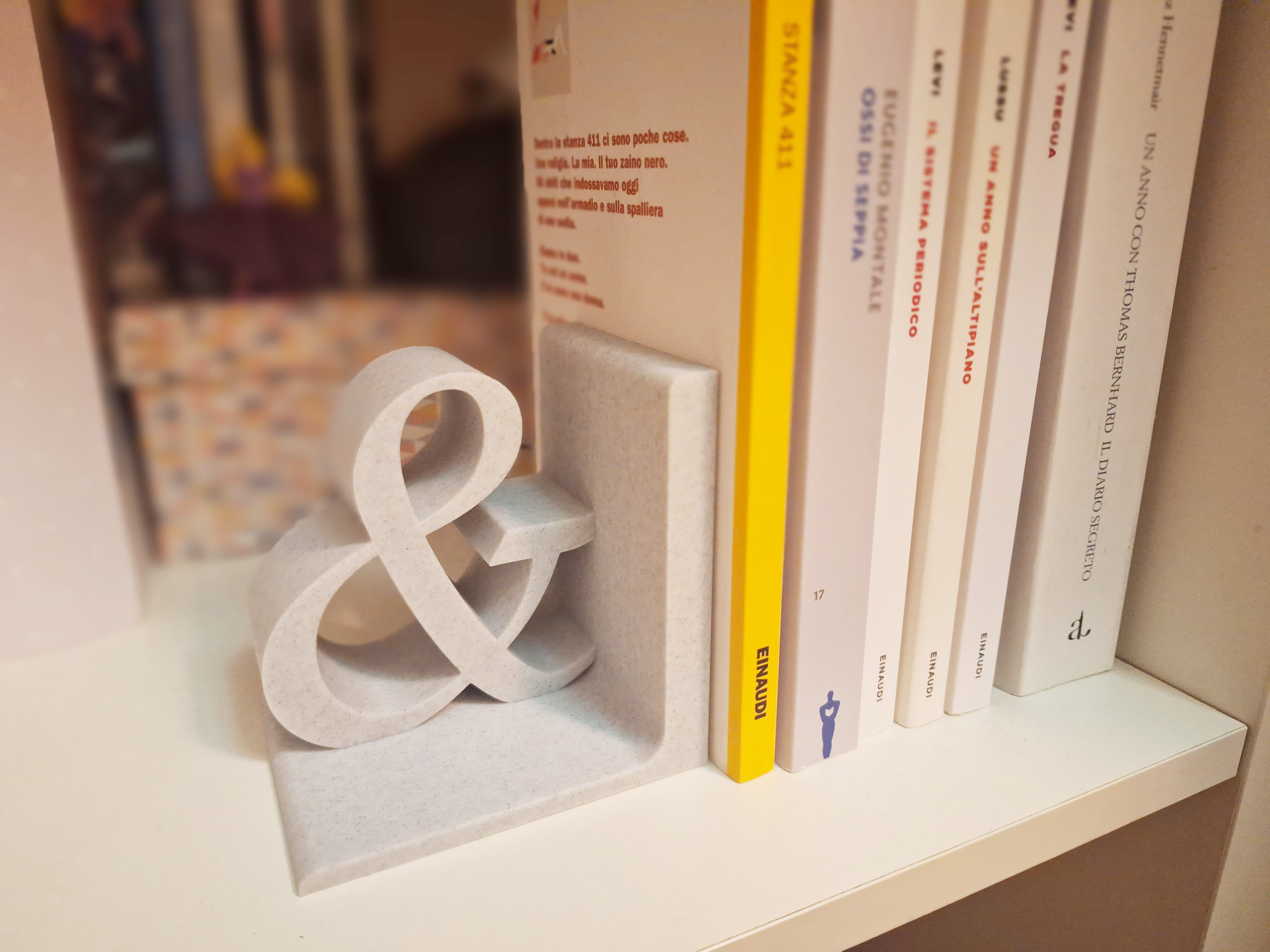 Ampersand Bookend by Officina23 | Download free STL model | Printables.com