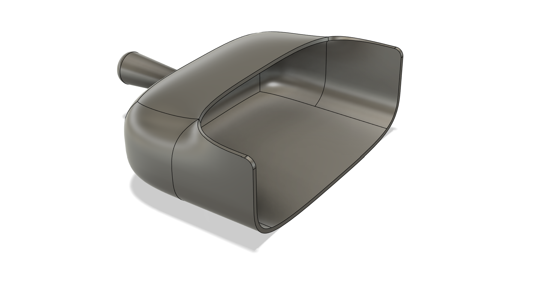 3D dustpan