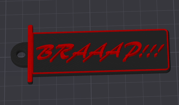 Motorcycle Key ring BRAAAP!!