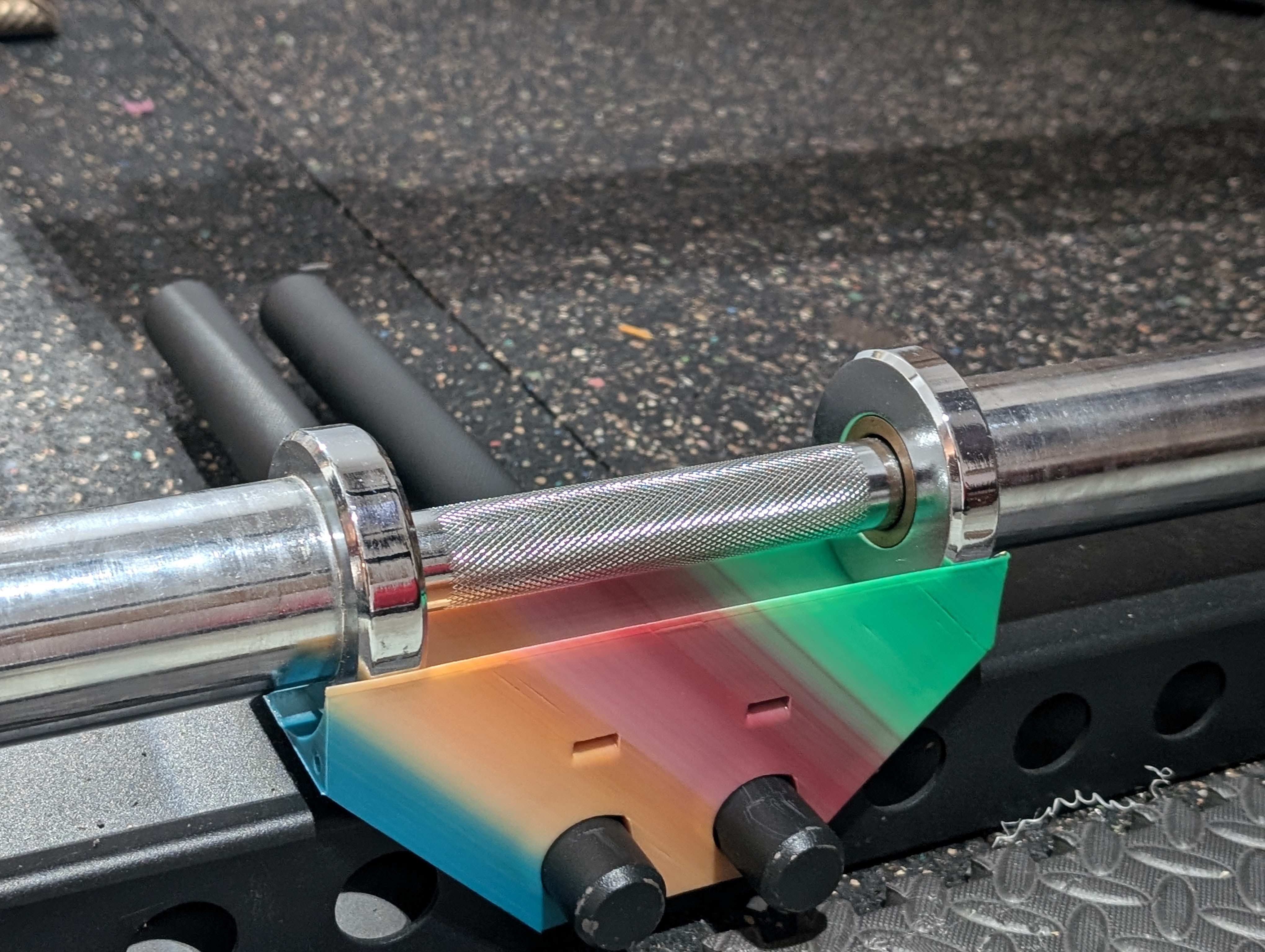 Dumbell holder for Rack