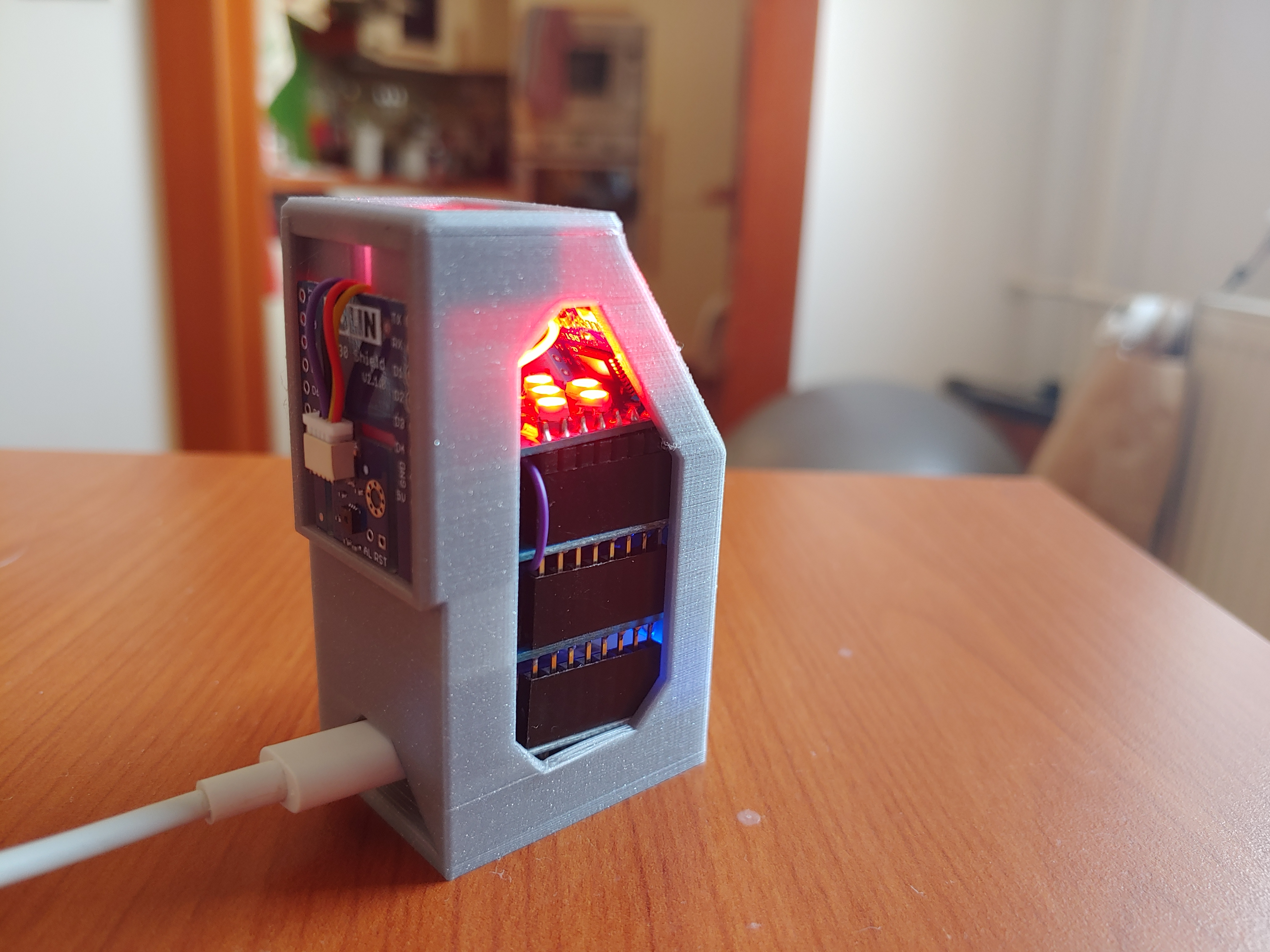 Miniatura 3 do modelo 3D Wemos D1 stack box