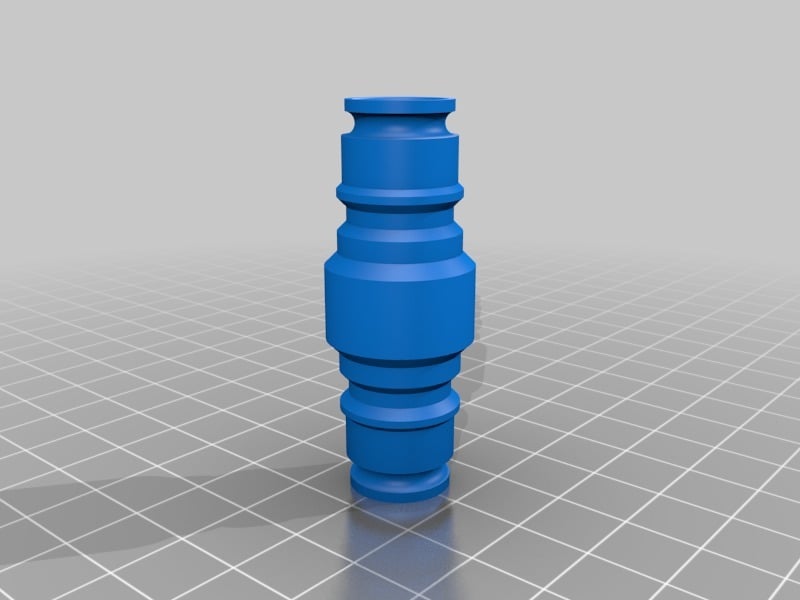 Miniatura 5 do modelo 3D Ball Lock Post Adapters