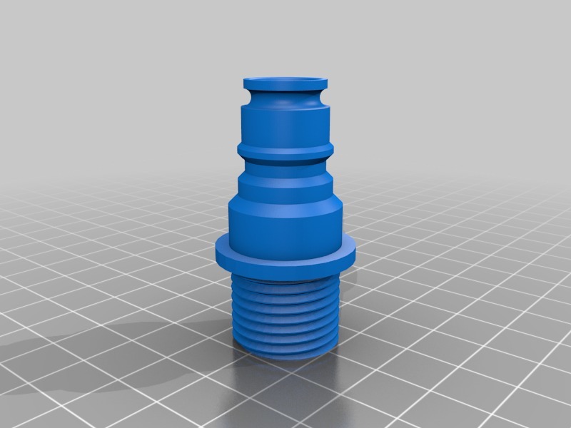 Miniatura 6 do modelo 3D Ball Lock Post Adapters