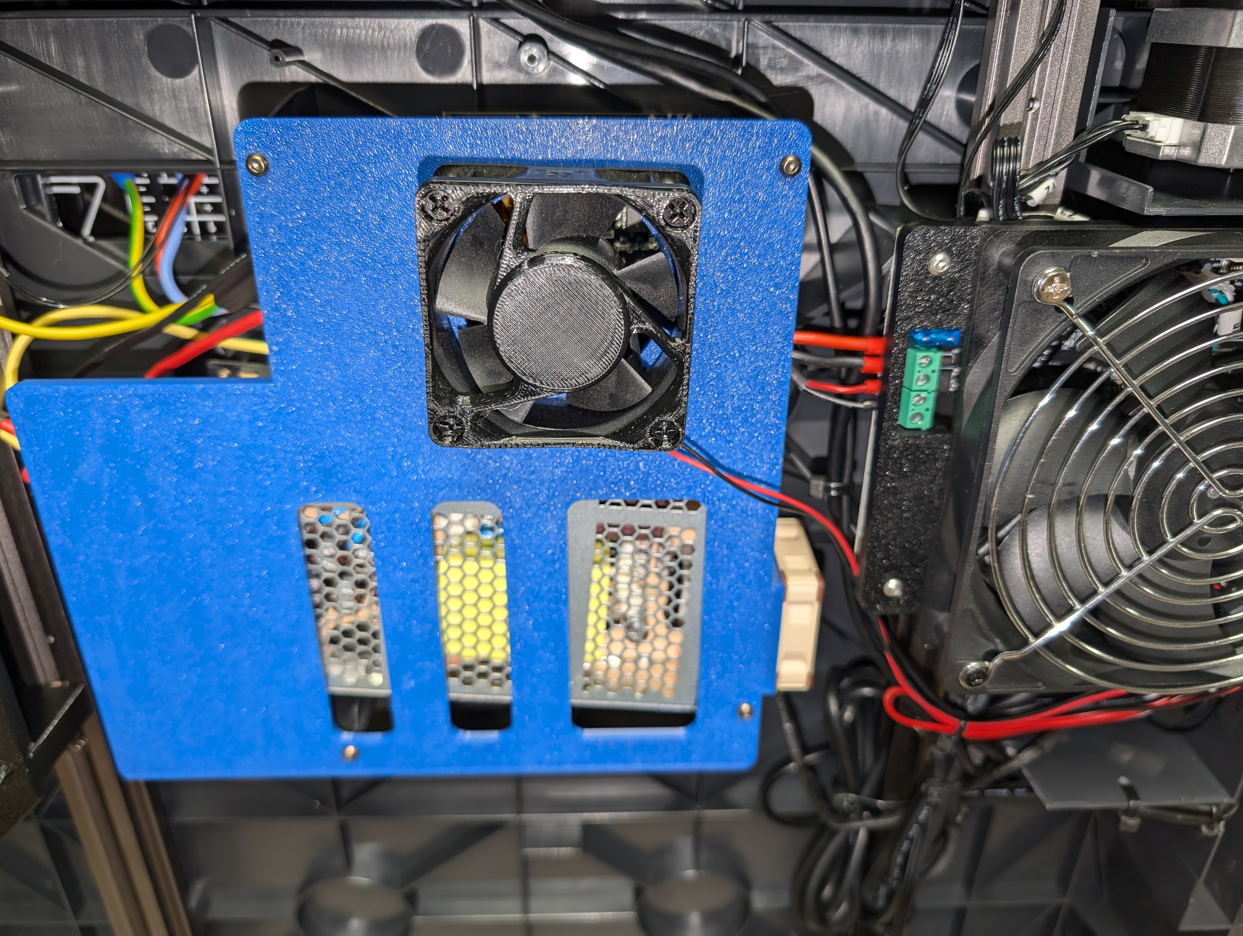Sovol SV08 SSR & Power Supply cover with fans