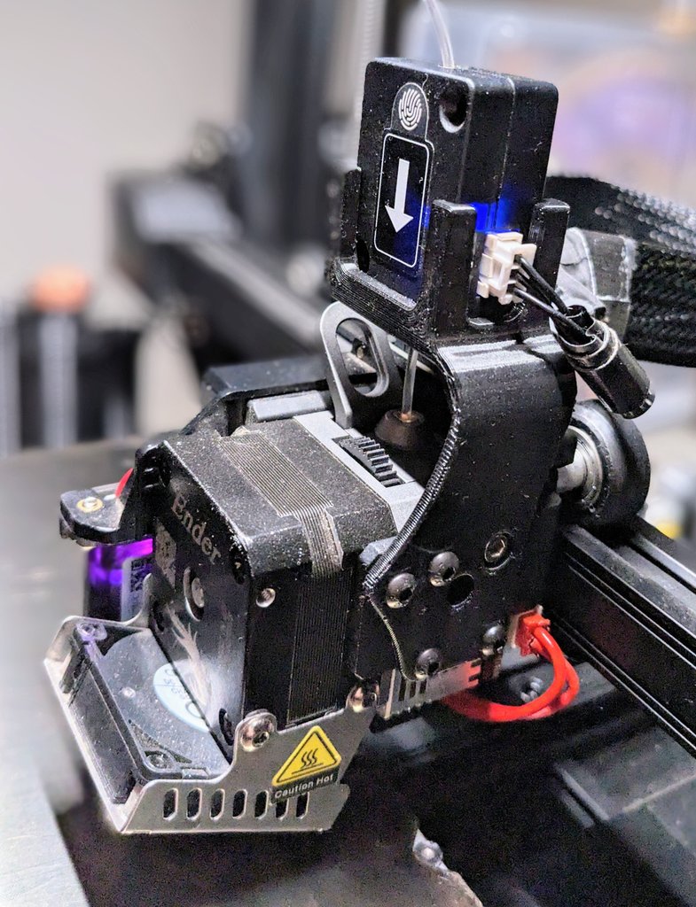 Ender 3 S1 Pro Filament Runout Sensor Mount