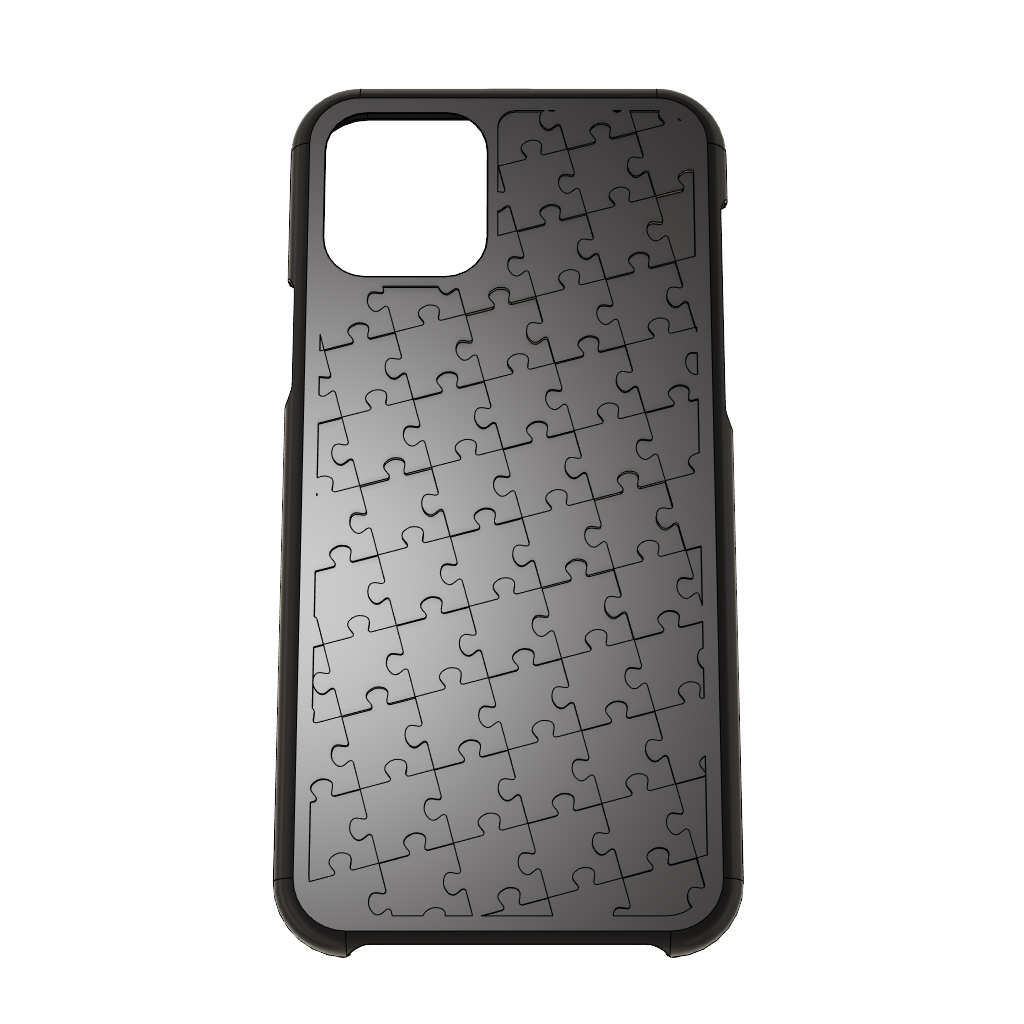 iPhone 11 Pro (perfect fit) customizable case + puzzle version