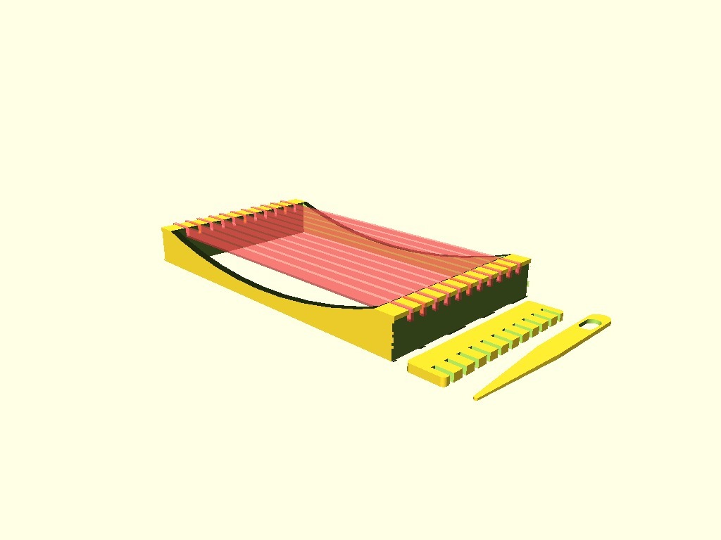 Kids Weaving Loom By Gcodeprintr Download Free Stl Model