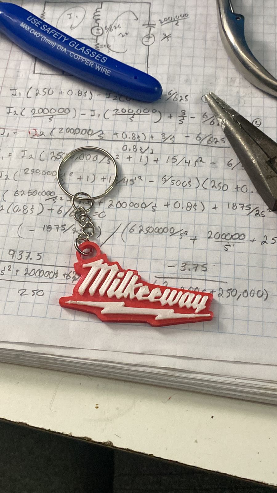 Milkeeway (Milwaukee parody) - Keychain