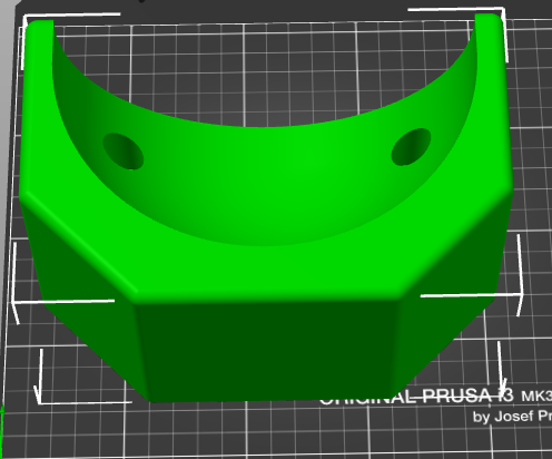 draeger composite holder cut bottom