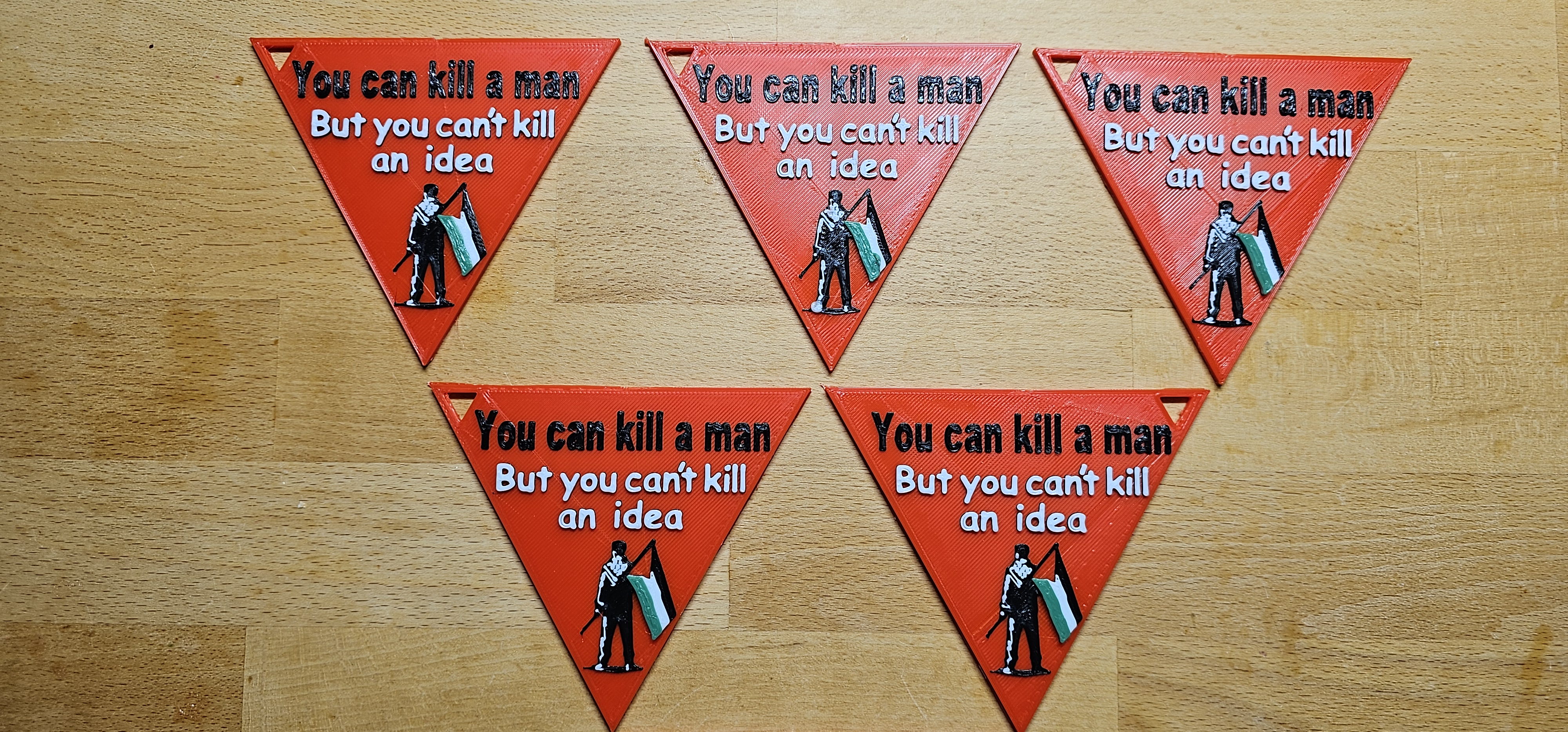 You can kill a man but not a idea